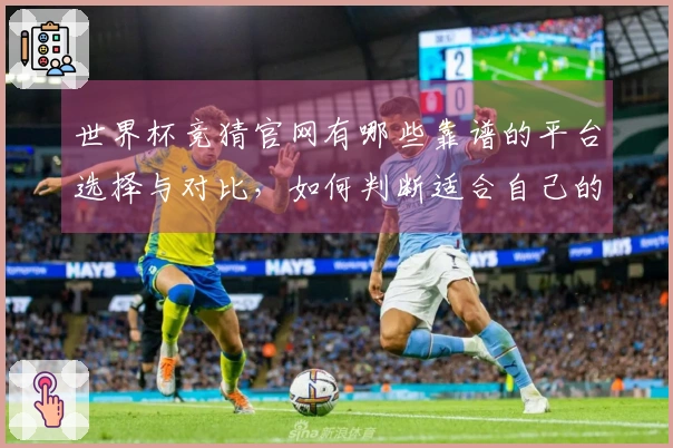 世界杯竞猜官网有哪些靠谱的平台选择与对比，如何判断适合自己的投注方式？