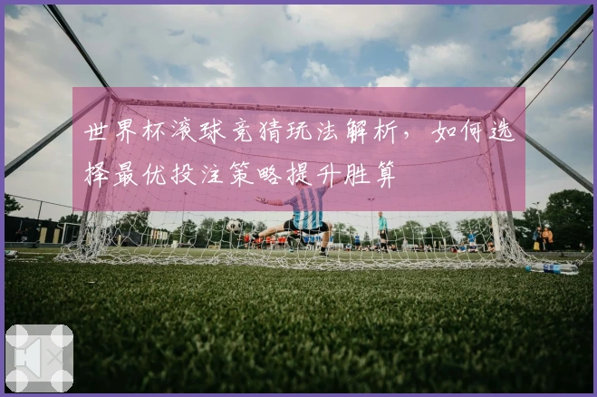世界杯滚球竞猜玩法解析，如何选择最优投注策略提升胜算
